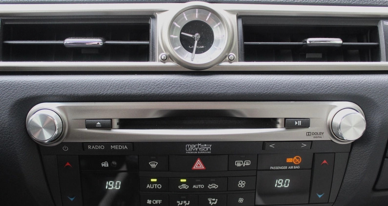 Lexus GS cena 107900 przebieg: 106564, rok produkcji 2013 z Wojcieszów małe 596